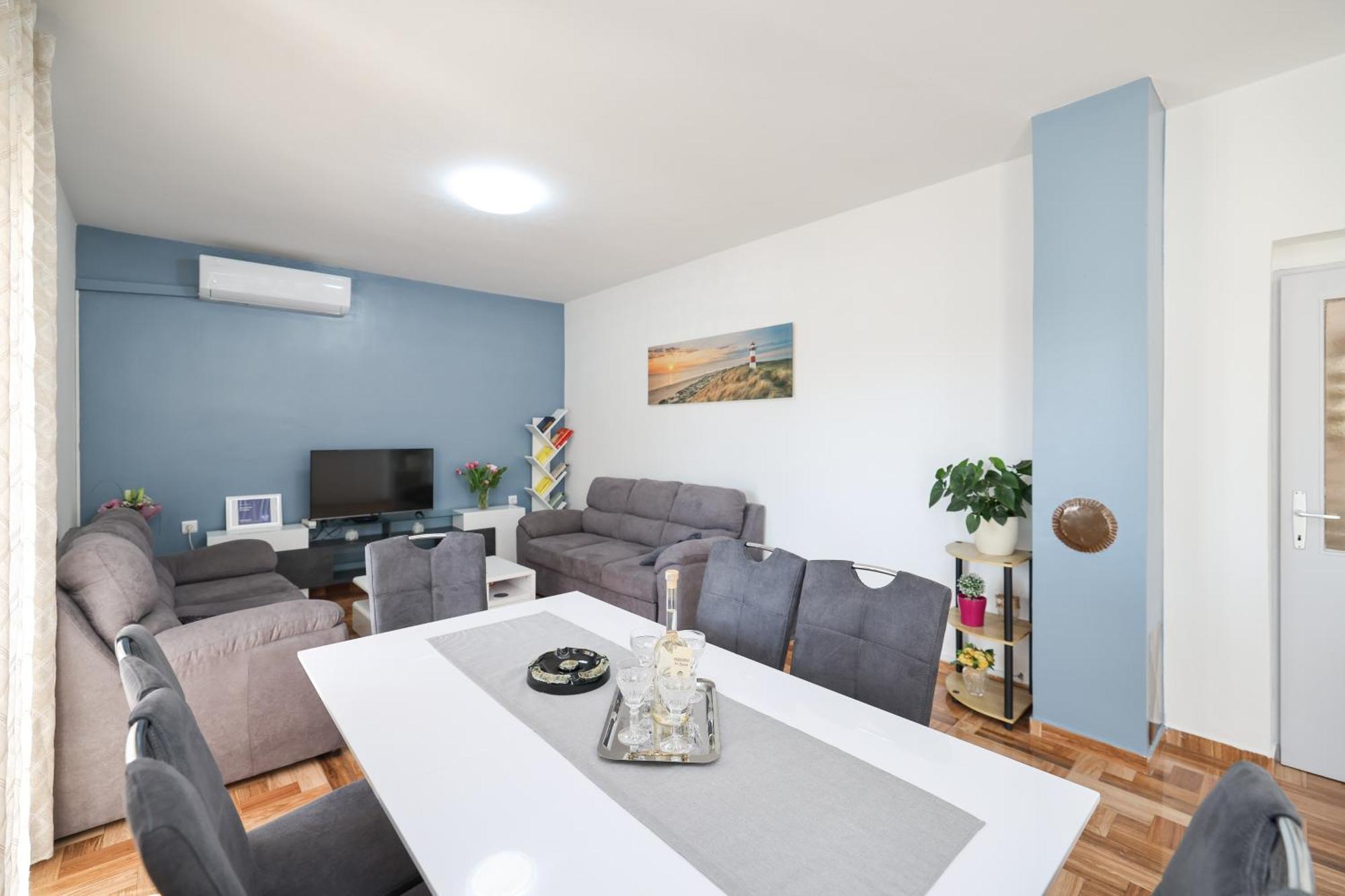 Apartment Pantalon, Big Terrace And Free Parking Задар Екстериор снимка