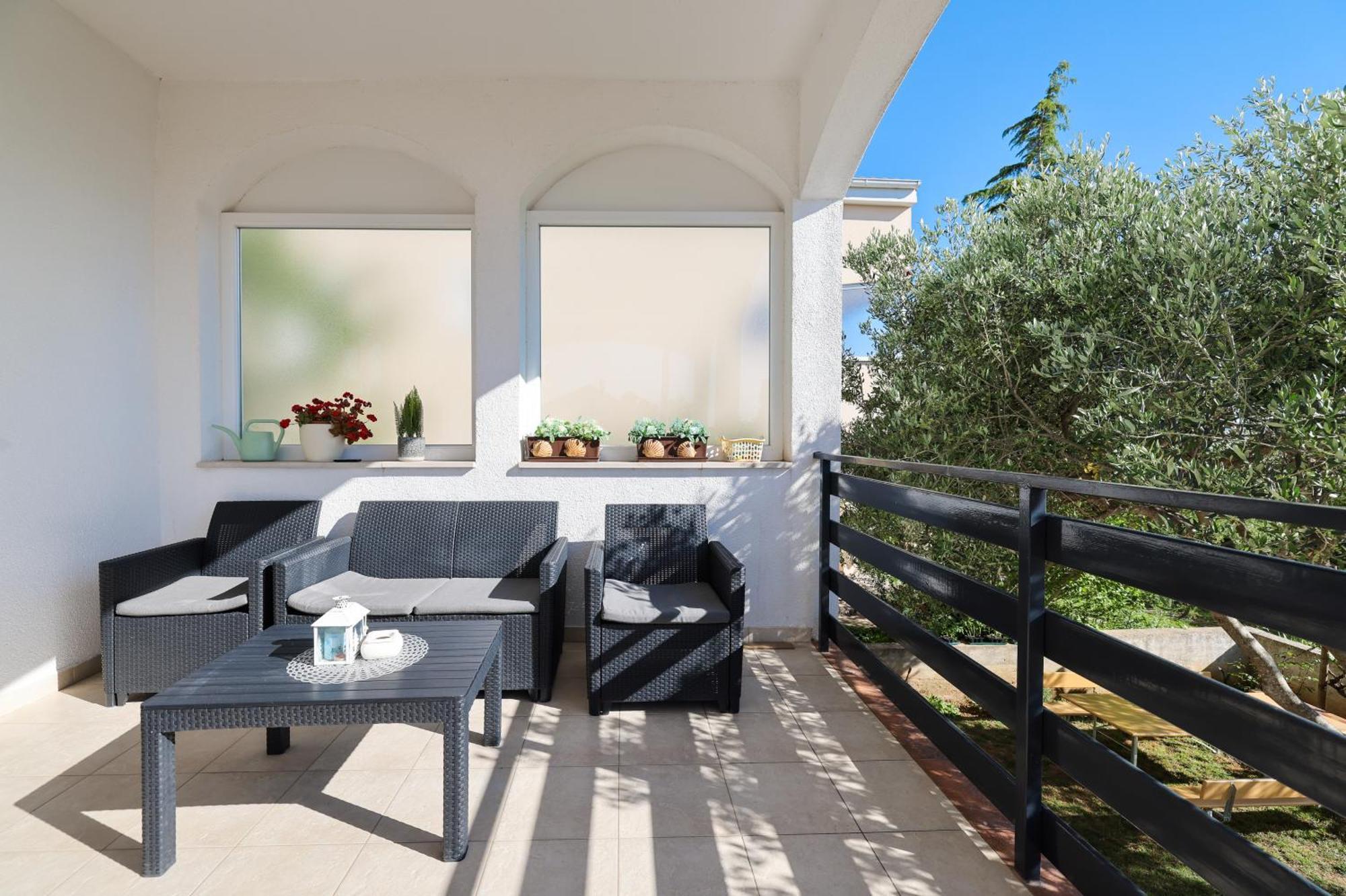 Apartment Pantalon, Big Terrace And Free Parking Задар Екстериор снимка